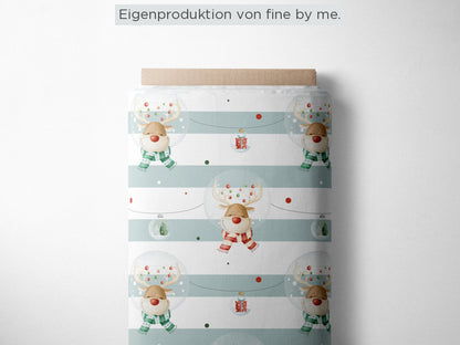Stoffübersicht „Joyful Reindeer"