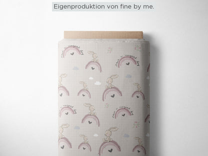 Stoffübersicht „Have a magical day beige“