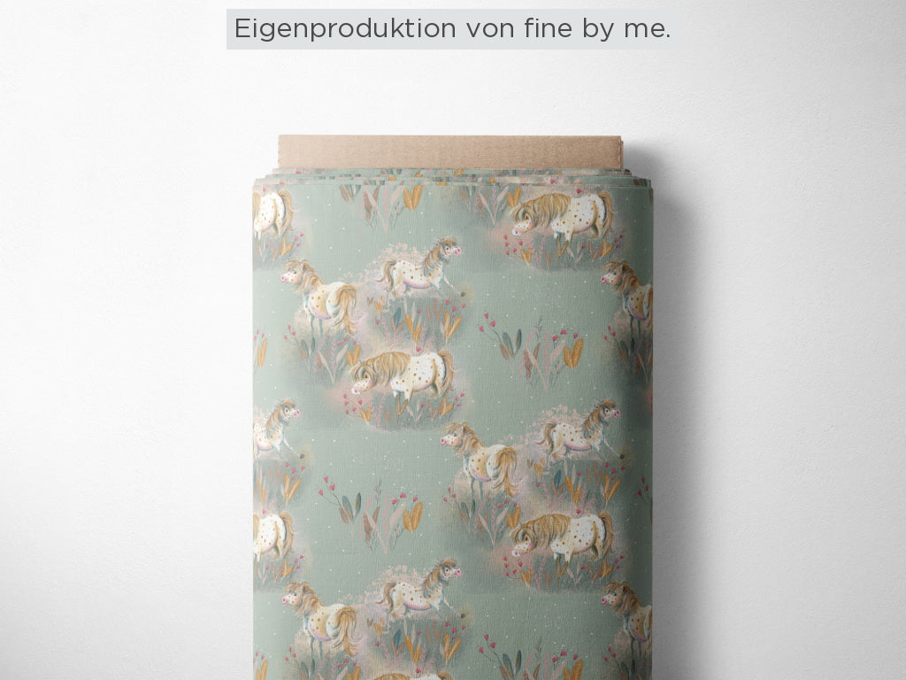 Stoffübersicht „Wiesenpony“