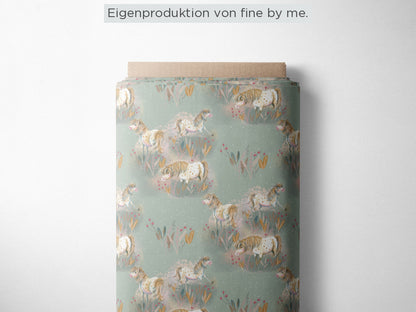 Stoffübersicht „Wiesenpony“