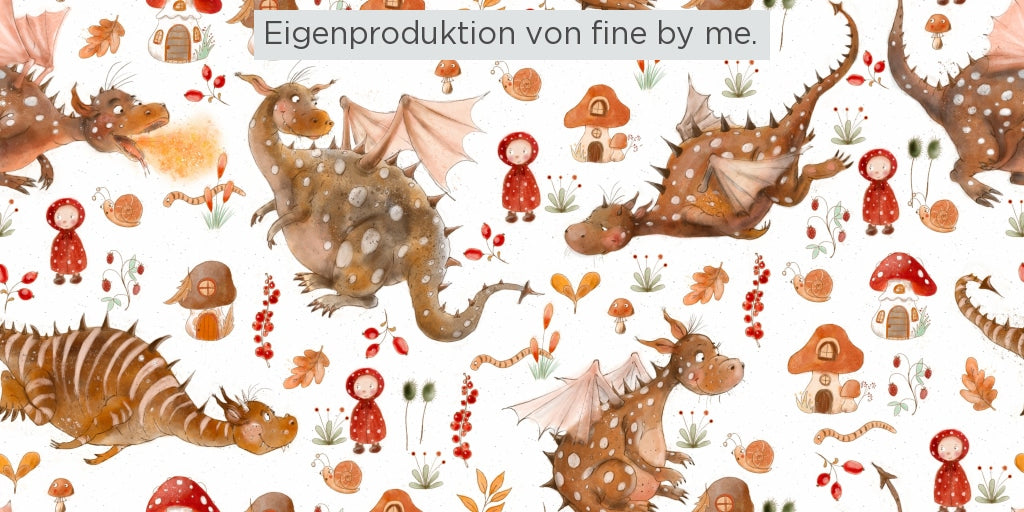Stoffübersicht „Drachenkinder"