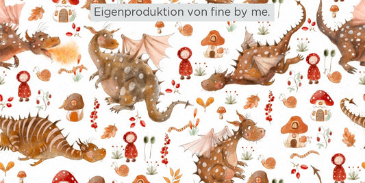 Stoffübersicht „Drachenkinder"