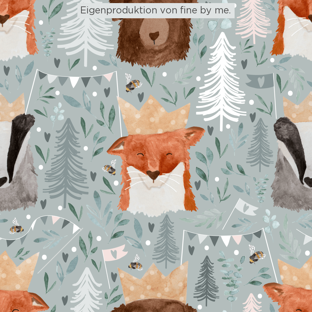 Stoffübersicht „Kings of the Forest“