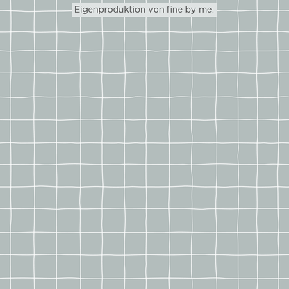 Stoffübersicht „Grid jade“
