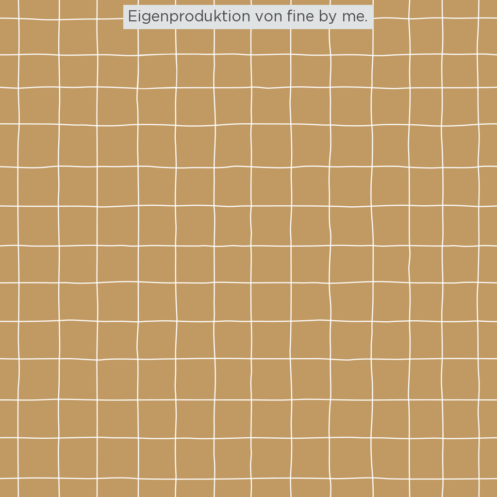 Stoffübersicht „Grid mustard“