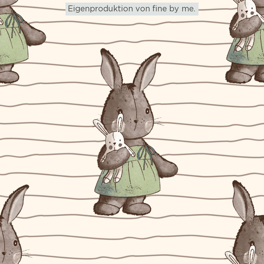 Stoffübersicht „Hase Lotte“
