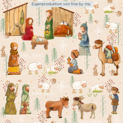 Stoffübersicht „Stille Nacht"