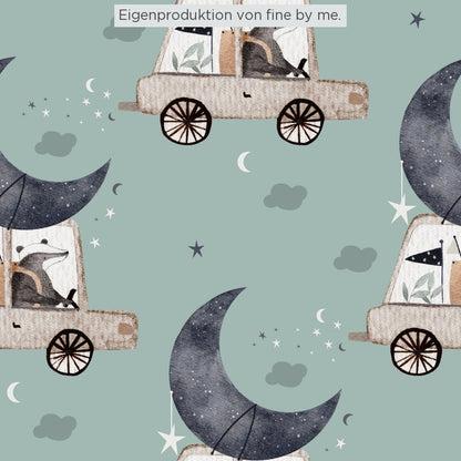 Stoffübersicht „Marty and the Moon“