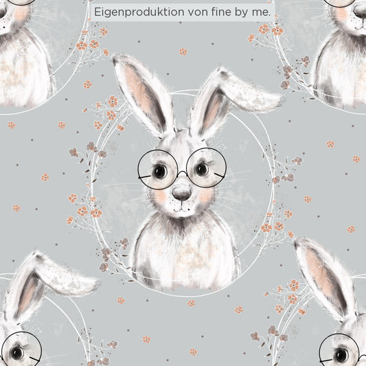 Stoffübersicht „Kleiner Hase“