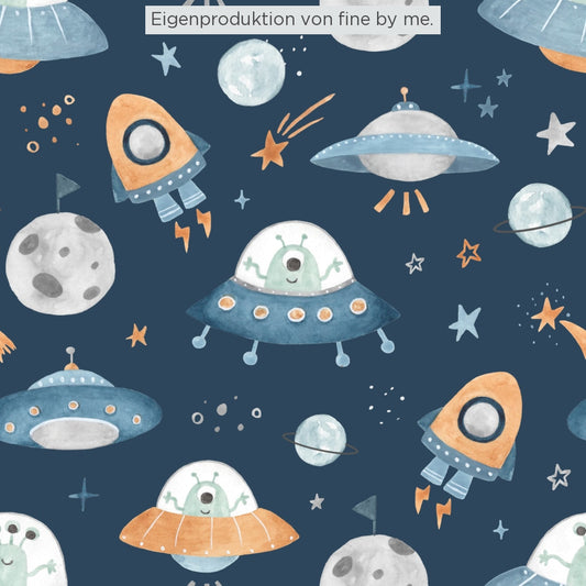 Stoffübersicht „Outer Space“