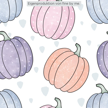 Stoffübersicht „Pastel Pumpkins“