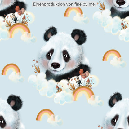 Stoffübersicht „Panda träumt vom Frühling 2“