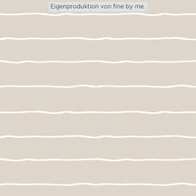 Lade das Bild in den Galerie-Viewer, Stoffübersicht „Stripes creme“
