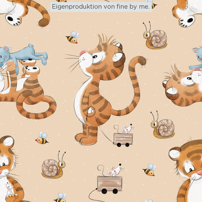 Stoffübersicht „Timmy Tiger“