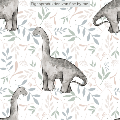 Stoffübersicht „Floral Dinos“