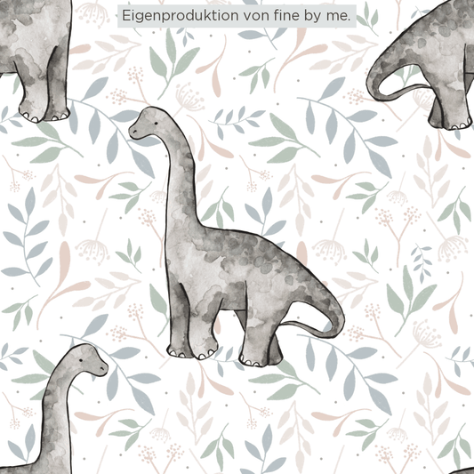 Stoffübersicht „Floral Dinos“