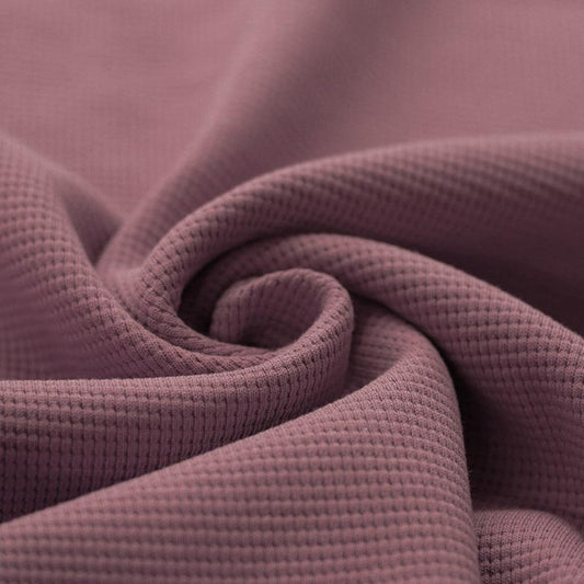 Waffeljersey altmauve