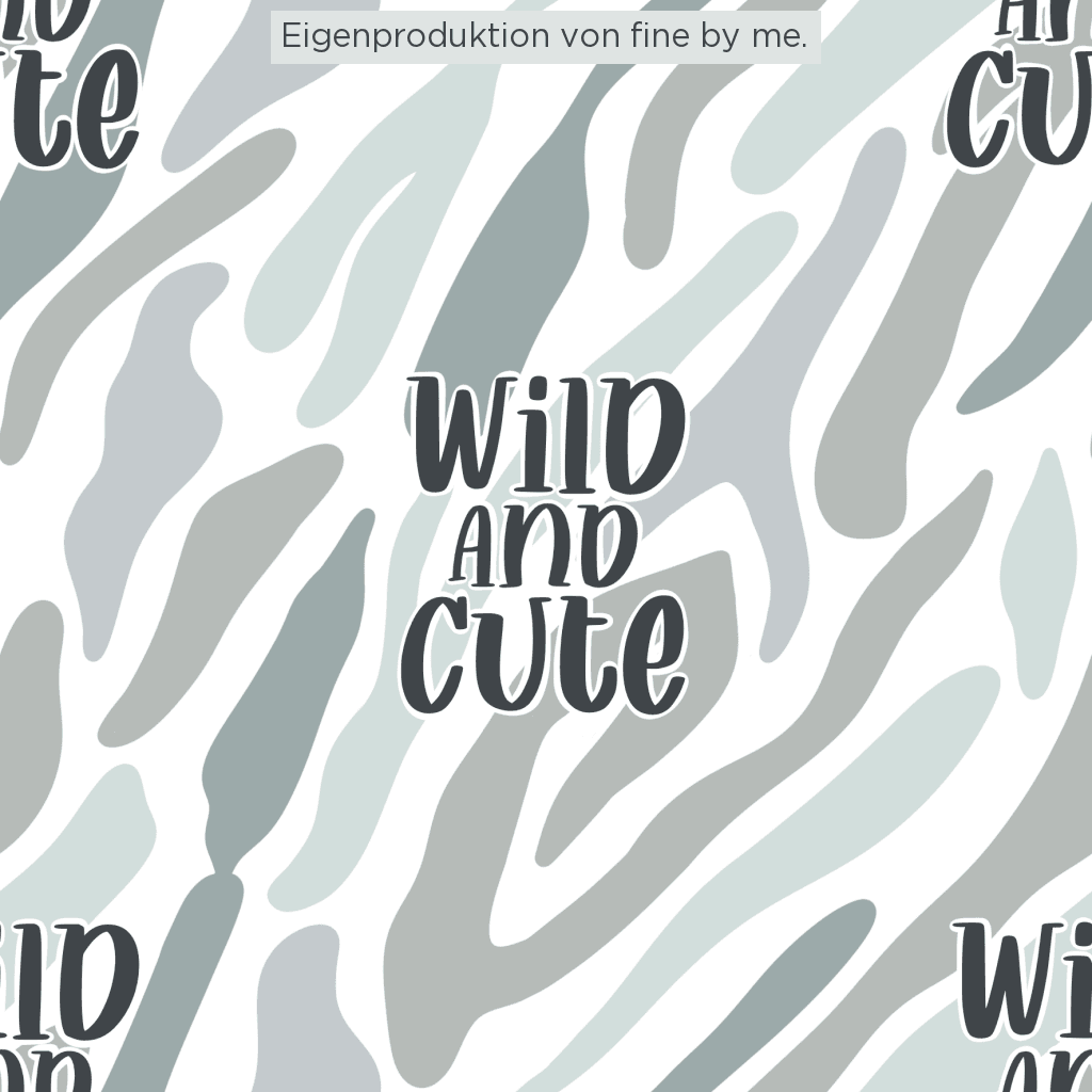 Stoffübersicht „Wild and Cute frost“