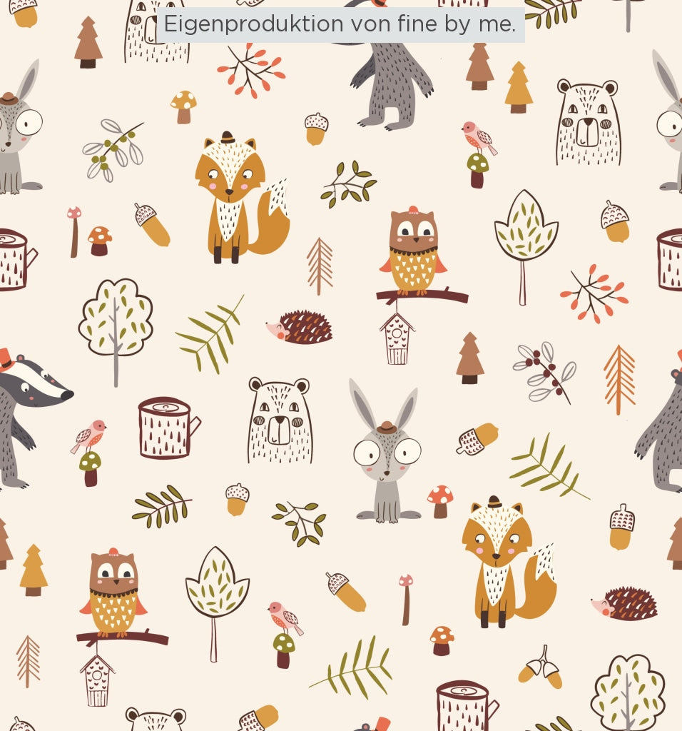 Stoffübersicht „Forest Friends“