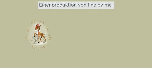 Stoffübersicht Panel „Winterrehlein Punkte“