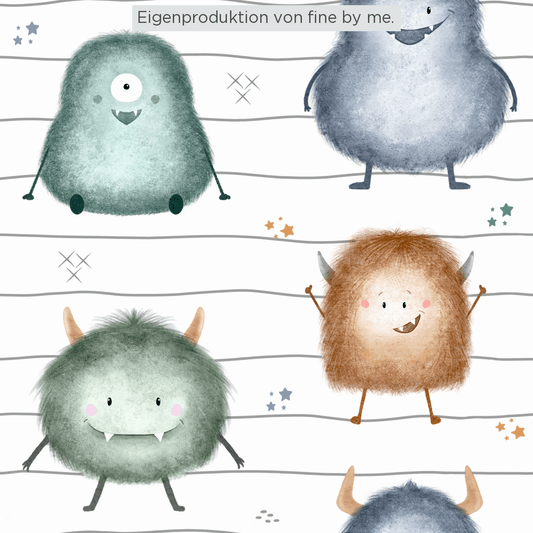 Stoffübersicht „Little Monsters“