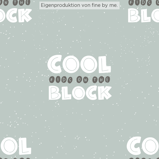 Stoffübersicht „Cool Kids on the Block smoke“